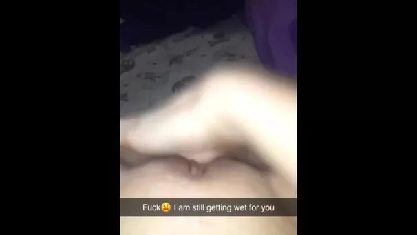 Snapchat Girl Masturbating