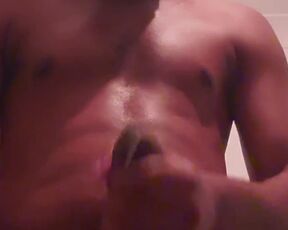 Masturbating my Phimosis Cock