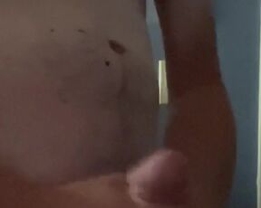Big Cock, QuicK morning stroke and cum