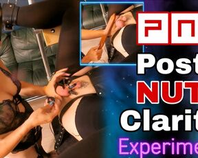 Training Zero Femdom Post Nut Clarity Experiment! Cumshot Ruined Orgasm Cum Eating CEI Bondage Slave Real Homemade Amateur Milf