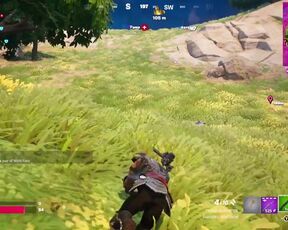 Fortnite: An embarrassing match that I got carried on ????