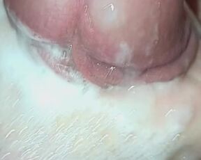 Grandpa Loves To Stroke His Big Fat Cock In The Shower Part 2